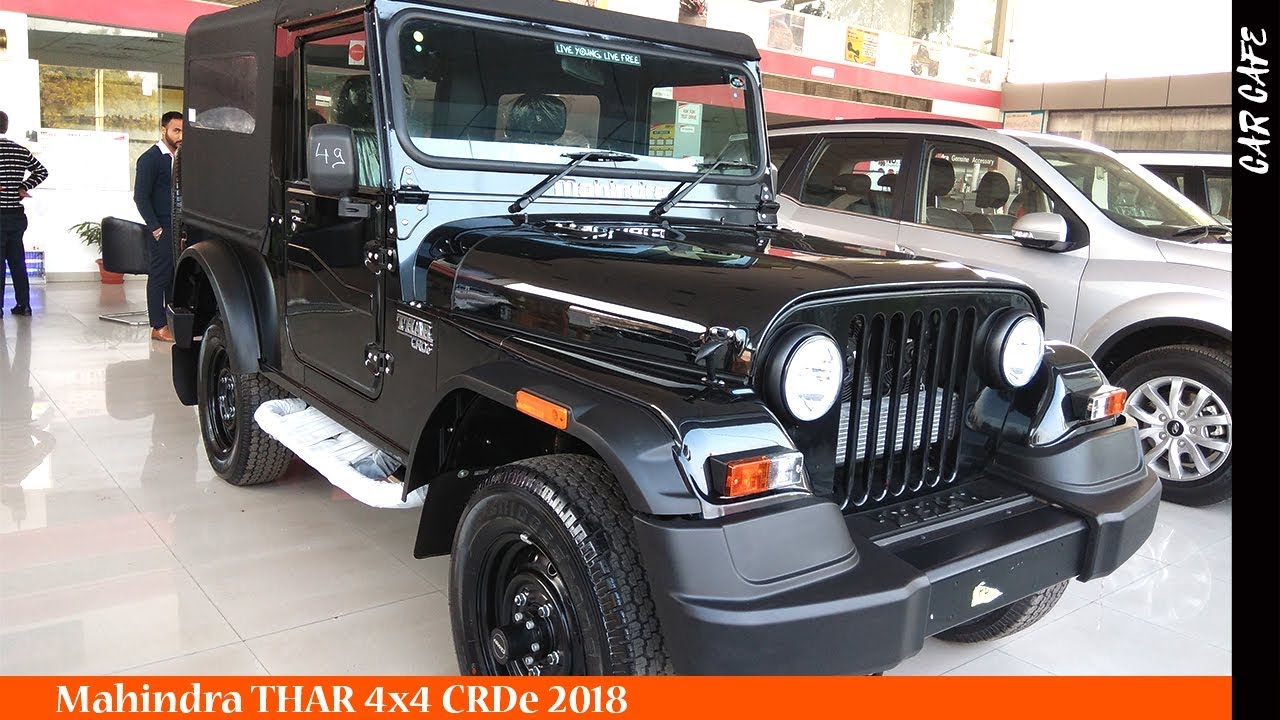 Mahindra Thar 4x4 Crde 2018 Hindi Review Car Cafe