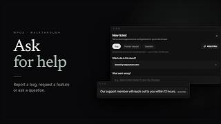 How to Open a Support Ticket in WPOS | WPOS Walkthrough