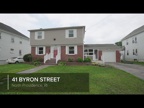 41 Byron Street, North Providence, RI home video tour