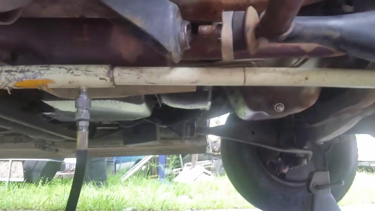 Radius Arm Bushing replacement on 1996 Ford Econoline Van YouTube