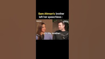 Sam altman brother @SourceryVC #sourceryVC