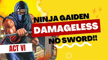 Ninja Gaiden (NES) Flawless Run [No Sword/No Damage] Act VI