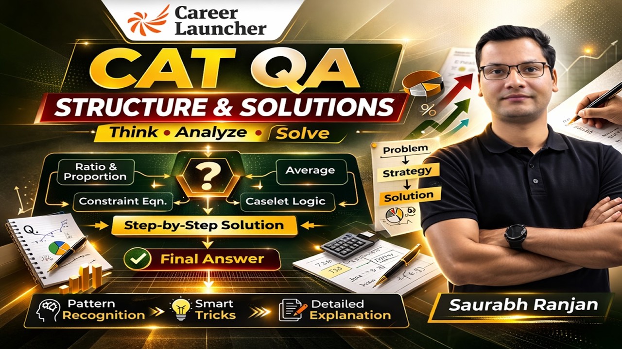 CAT Quant 2026 | Build Concepts & Solve PYQs the Right Way | QA Masterclass – 1