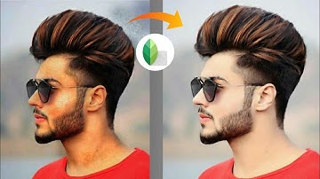 How To Clean Face + Remove Pimples + Clear Face Editing ll Snapseed Clean Face