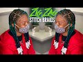 Zig Zag Stitch Braids |Dopeaxxpana