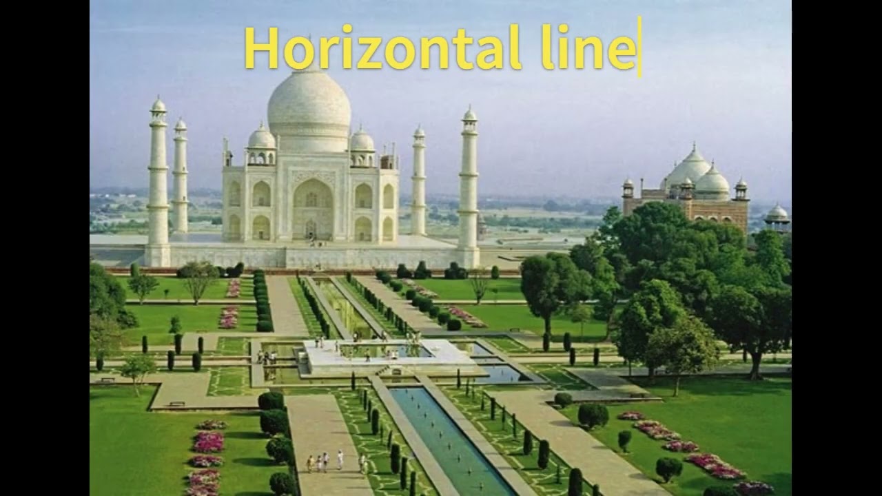 Elements of Design of Landscape Gardens - 3: Line