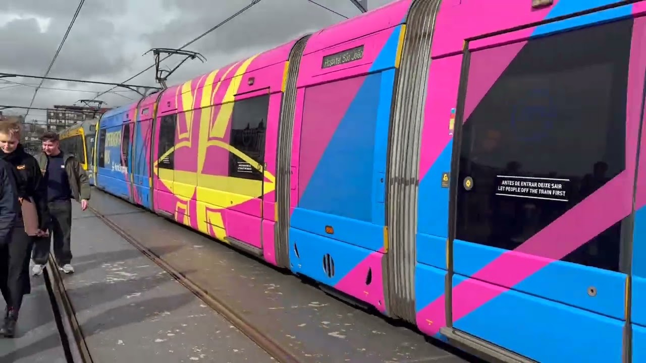Trains & Trams in Porto, Portugal