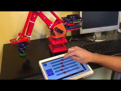 Micro robotic arm. Manual control. ETSEIB