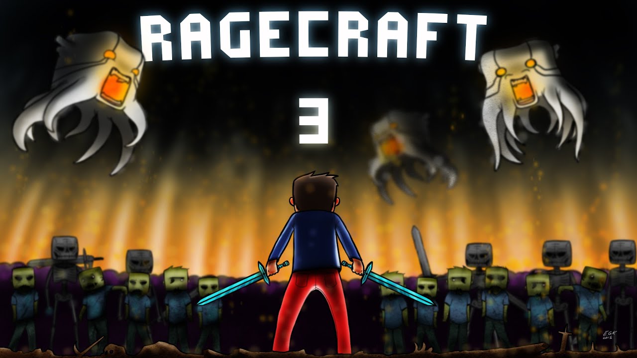 Ragecraft 3 Ep 46 - The Prophecy - Minecraft aventure fright night