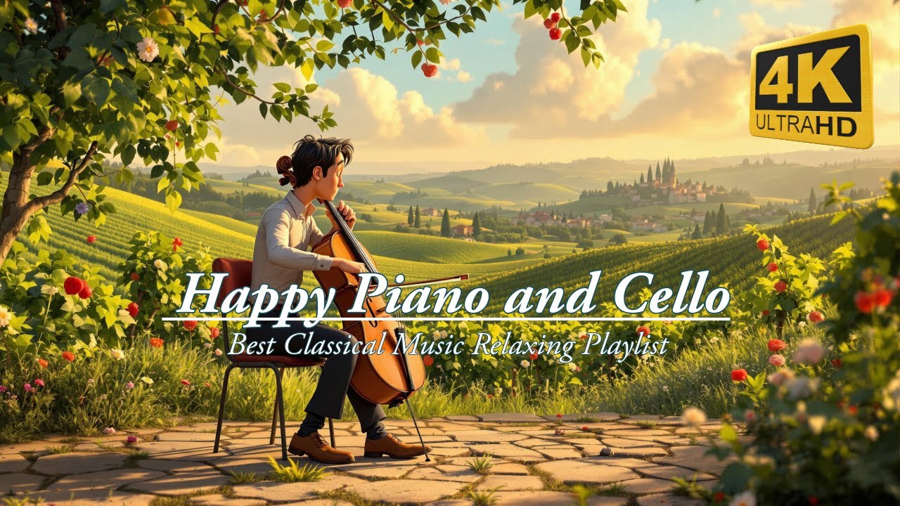 Happy Piano and Cello Best Classical Music relaxing Playlist - YouTube