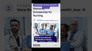 Nursing Scholarships #scholarships #scholarship #scholarshipmoney