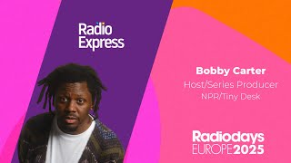 RadioDays Europe 2025 Live Studio: Bobby Carter
