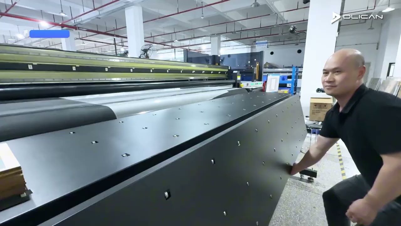 鼎力DLI3300捲板UV機操作與特色(EN)