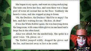 Alice in wonderland audiobook