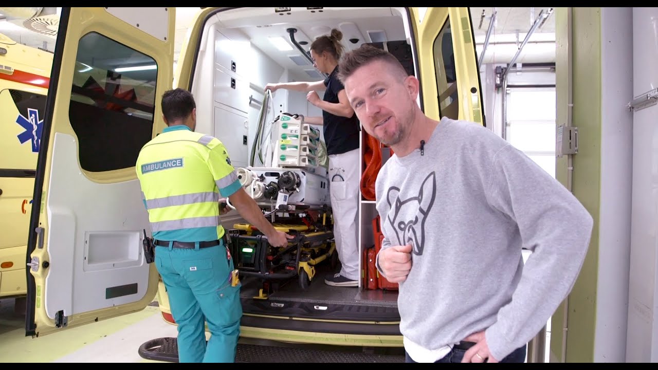 Johnny de Mol op de babylance