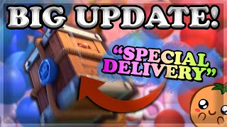 NEW Card Royal Delivery Gameplay & Season 9 Updates + Balances | New Arena + Emotes & Tower Skin 🍊