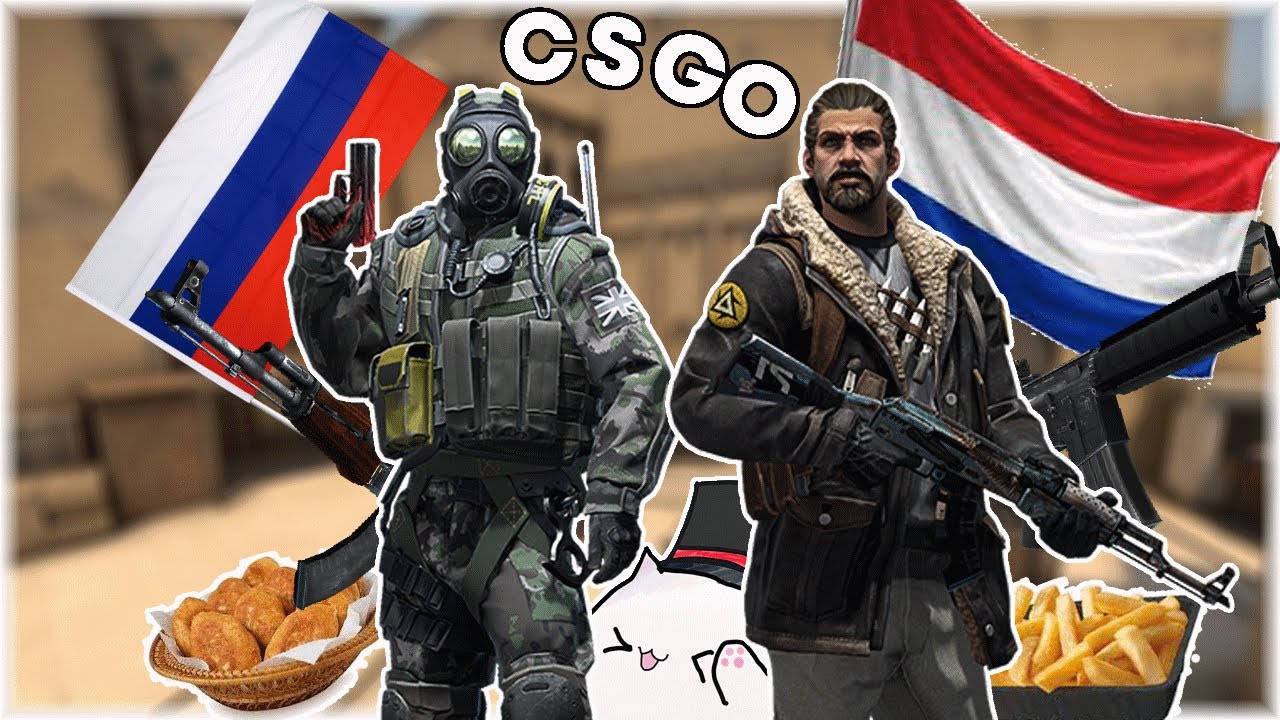 When you only have russian teamates in CS:GO... - YouTube