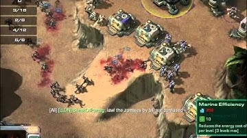 SC2 FFS Event241 Game 2 Part 1/2 (Zombie Defense)