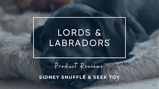Sidney Snuffle & Seek Toy | Enrichment activities by Lords & Labradors 37 views 4 months ago 54 seconds