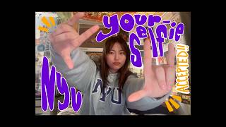 nyu yourselfie 2026 (accepted!)