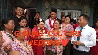 Typical gurung culture wedding 👰🤵❤️