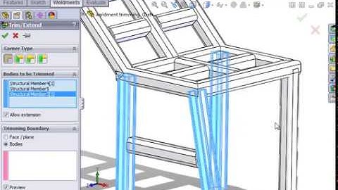 01 Weldments   04 Trim and Extend Part A