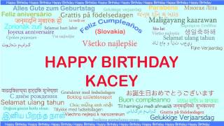 Kacey   Languages Idiomas - Happy Birthday