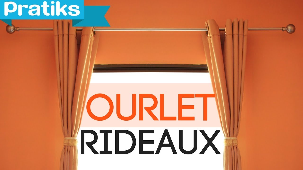 Comment COUDRE FACILEMENT un ourlet simple de RIDEAU quand tu DEBUTES ?  #jerecycletout 