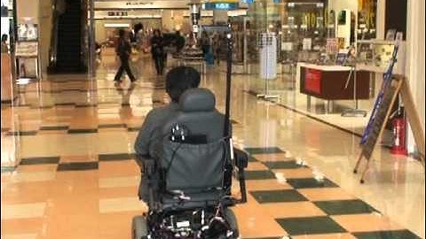 Robotic Wheelchair Autonomous Navigation in a Mall Environment