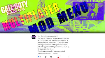 How To Install Black Ops 1 Multiplayer Mod Menu [REQUESTED]