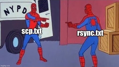 POV: You are copying file remotely between servers.