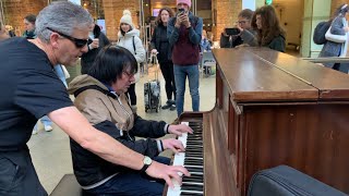 Boogie Woogie Public Piano JAM Brings The World Together