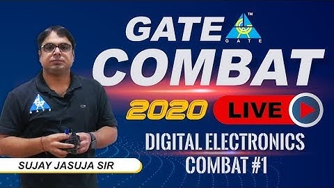 DIGITAL ELECTRONICS COMBAT #1... for GATE 2020
