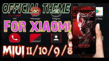 official theme for xiaomi | miui 11/10/9/8