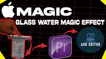 GLASS WATER MAGIC EFFECT TUTORIAL FOR COMPLETE BEGINNERS #ASG #ASGEDITOR #GAURAVPRATAPSINGH