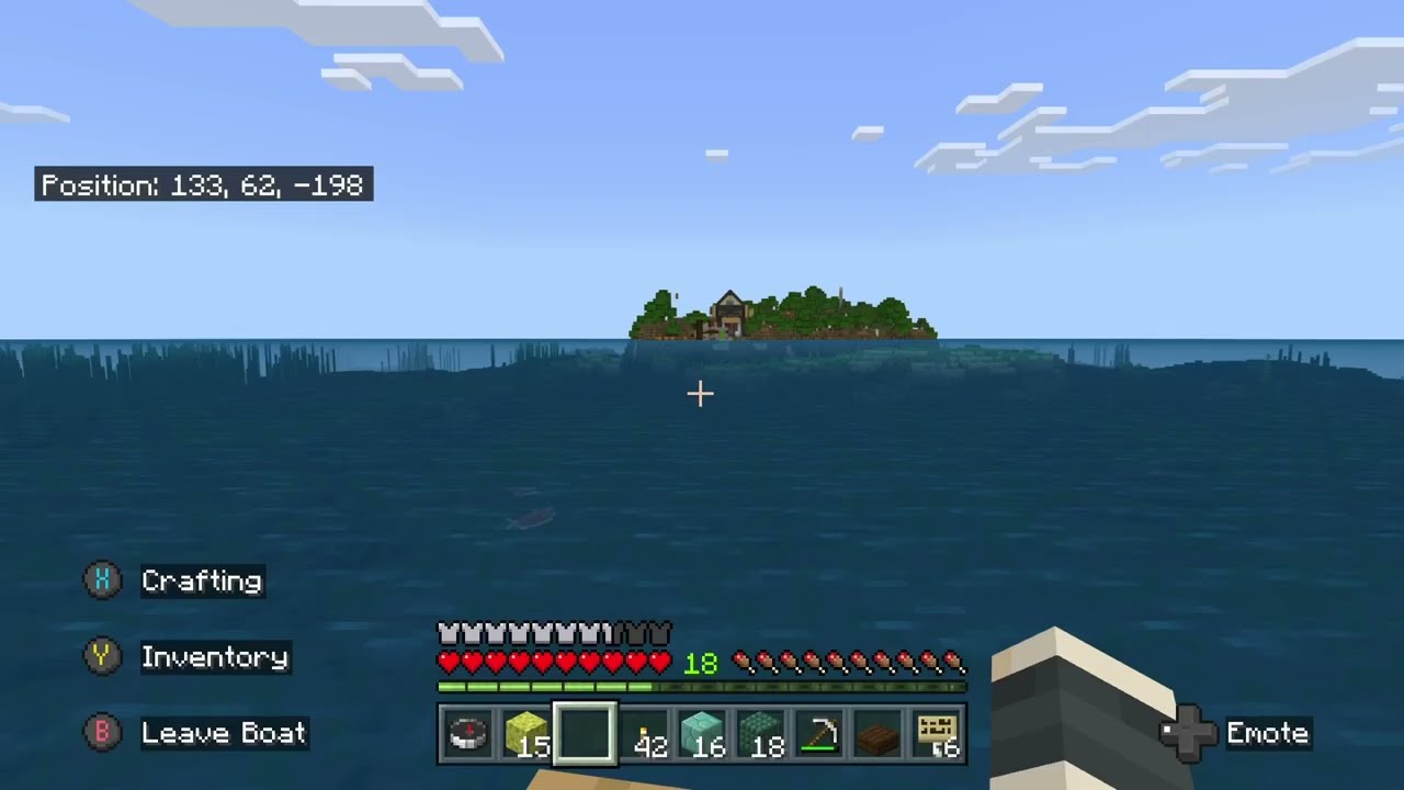 Draining an ocean monument with a twist 