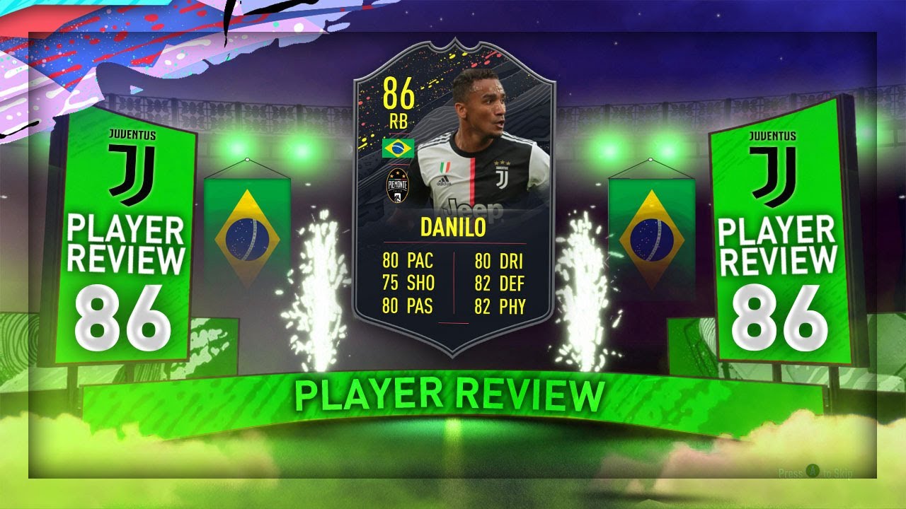 FIFA 20: 86 STORYLINE DANILO PLAYER REVIEW!!