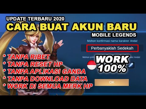 how to create a new Moonton account - Mobile Legends. 