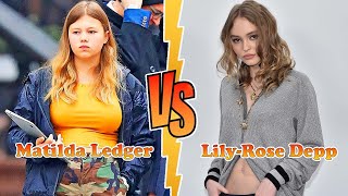 Matilda Ledger (Heath Ledger's Daughter) Vs Lily-Rose Depp Transformation ★ From Baby To Now