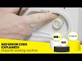 How to Fix a Hotpoint Washing Machine H20 Error Code