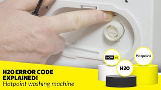 H20 Error Code on a Hotpoint Washing Machine - DIY Fix!
