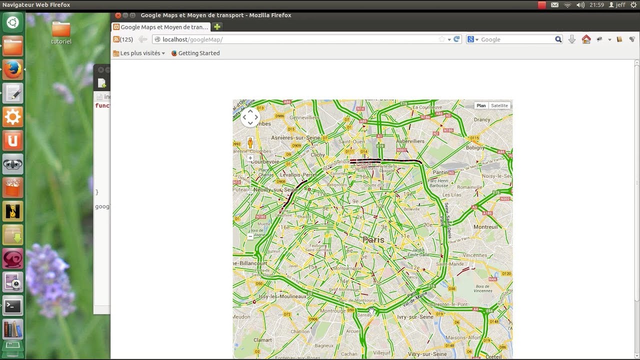 Google maps - trafic routier, transport en commun et piste cyclable ...