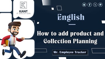 How to add product and collection planning in Mr. Employee Tracker? (English)
