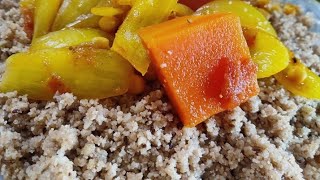 طريقة طبخ المفتول المغربي المجفف بالطريقة الفلسطينية وبطعم ولااروع وماياخذ وقت ولاغاز Macho Couscous