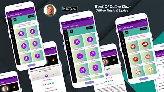 Best Of Celine Dion App -  Promo Video screenshot 1