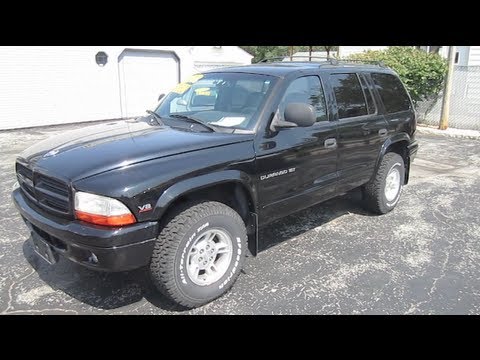 1999 DODGE DURANGO Start Up and Walk Around Tour