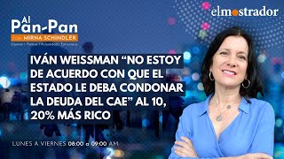 Iván Weissman “No estoy de acuerdo con que el Estado le deba condonar el CAE” al 10% más rico