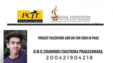 web project task 5 | Chathura Prabashwara | Java institute