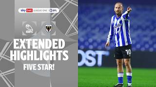 FIVE STAR! | Sheffield Wednesday v AFC Wimbledon extended highlights
