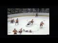 Mike ramsey perfect  shoulder to shoulder hit on gretzky all star game